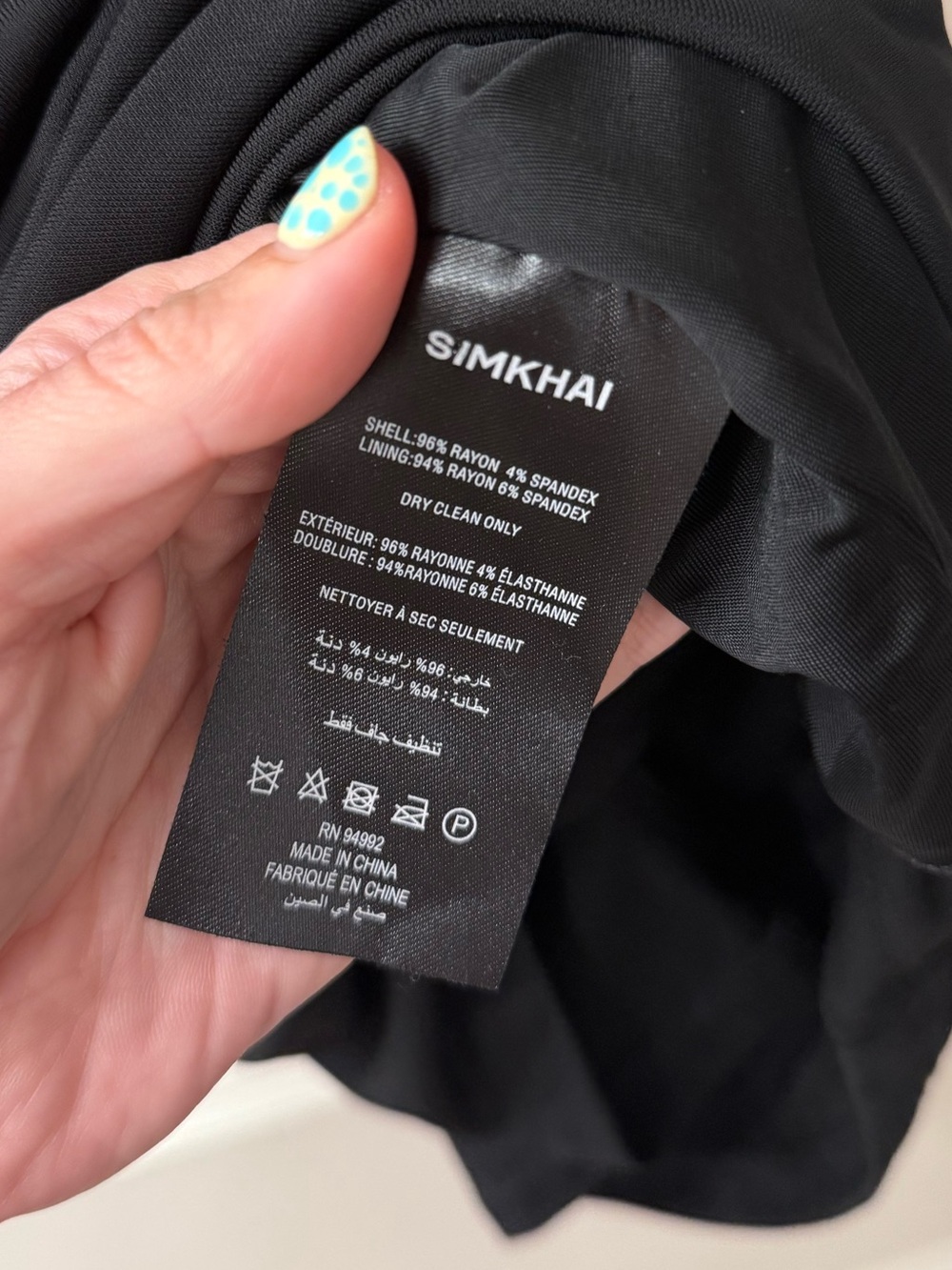 SIMKHAI Kiko Ruched Mini Dress - Picture 6 of 7